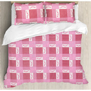 Pink Box Cotton Blend Elastic Fitted Queen Bedsheet