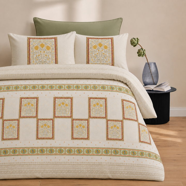 Bagh-e-Noor Cotton King Bedsheet - 250 TC