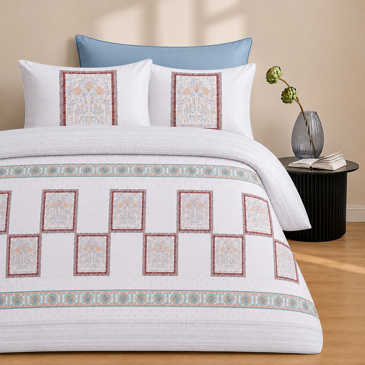Bagh-e-Gul Cotton King Bedsheet - 250 TC