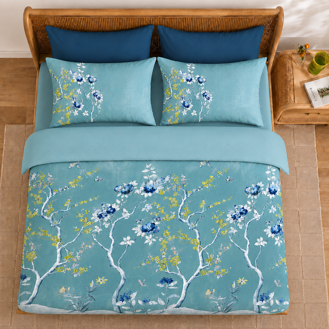 Bluebella Cotton King Bedsheet - 250 TC