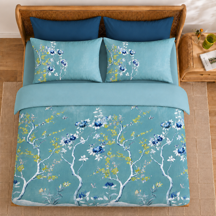 Bluebella Cotton King Bedsheet - 250 TC