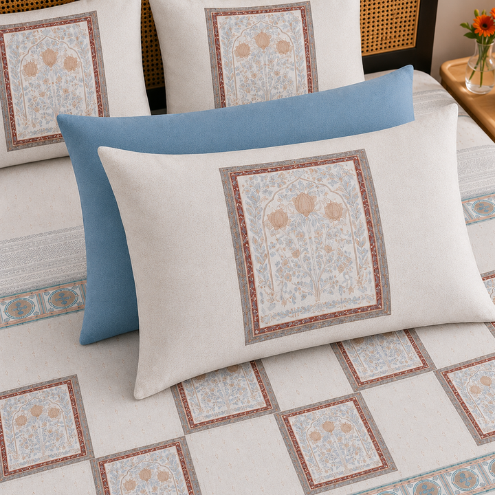 Bagh-e-Gul Cotton King Bedsheet - 250 TC