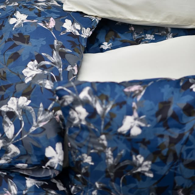 Ocean Whisper Cotton King Bedsheet - 250 TC