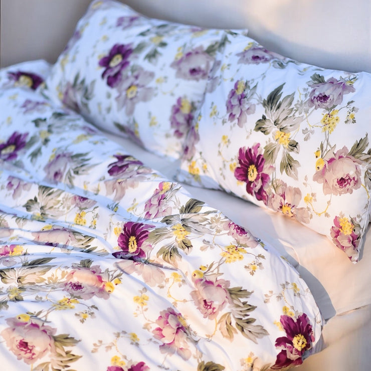 Bloom Monsoon Cotton King Bedsheet - 250 TC