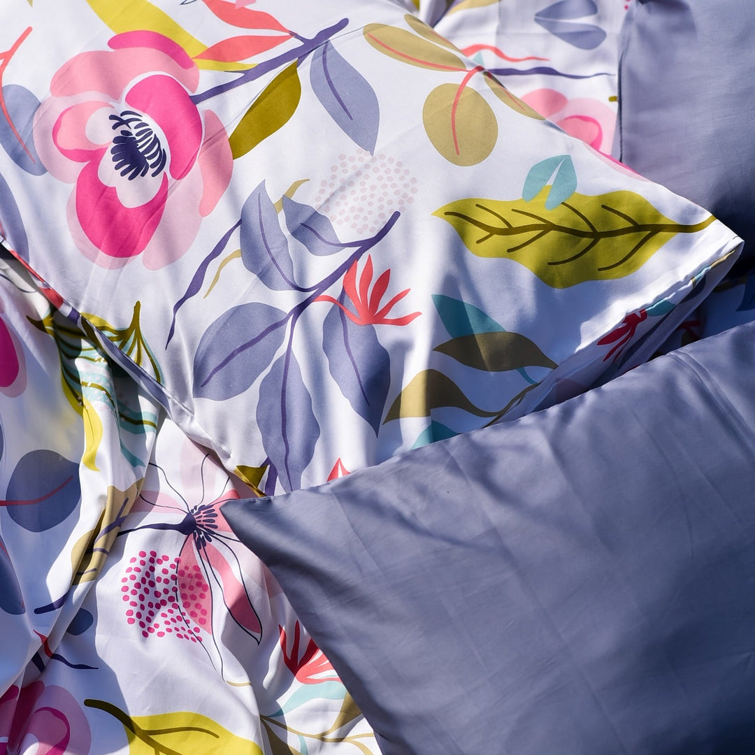 Color Splash Cotton King Bedsheet - 250 TC