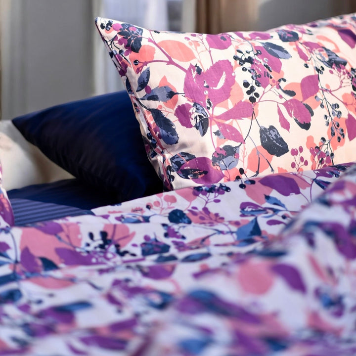 Moonlight Petals Cotton King Bedsheet - 250 TC