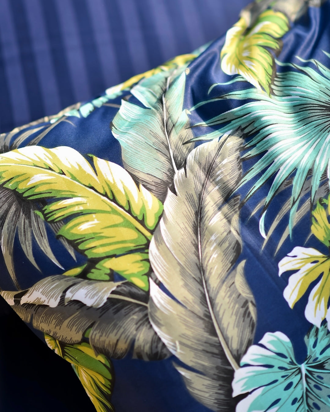 Blue Bagaan Cotton King Bedsheet - 250 TC