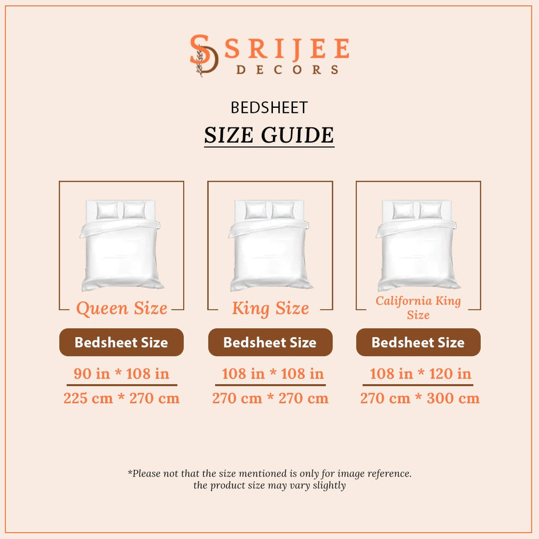 Plain Wine 210 TC Cotton Blend Flat King Bedsheet