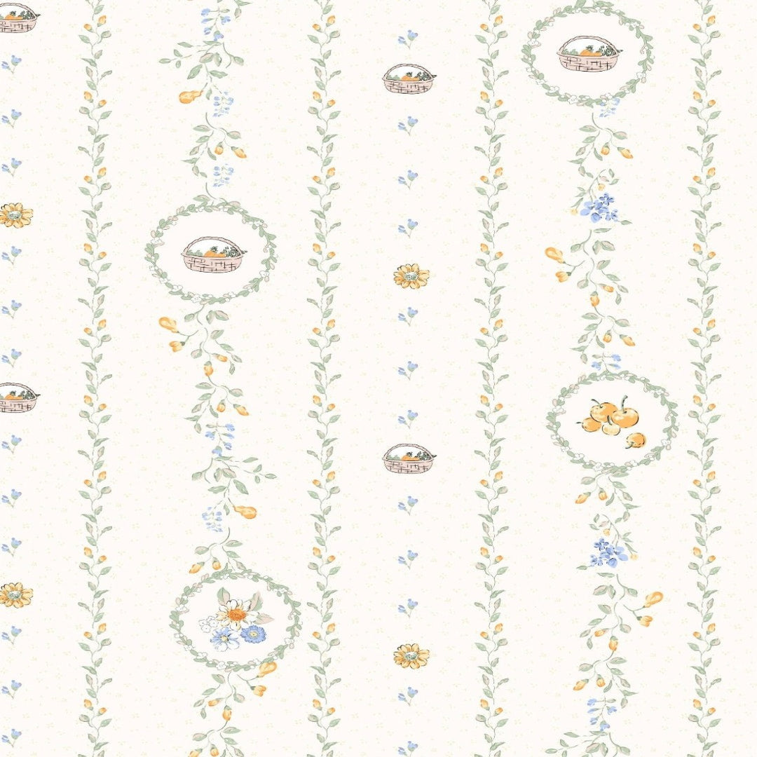 Alphine Blossom Cotton Blend Elastic Fitted King Bedsheet