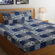 Meadow Flourish 210 TC Cotton Blend Flat King Bedsheet