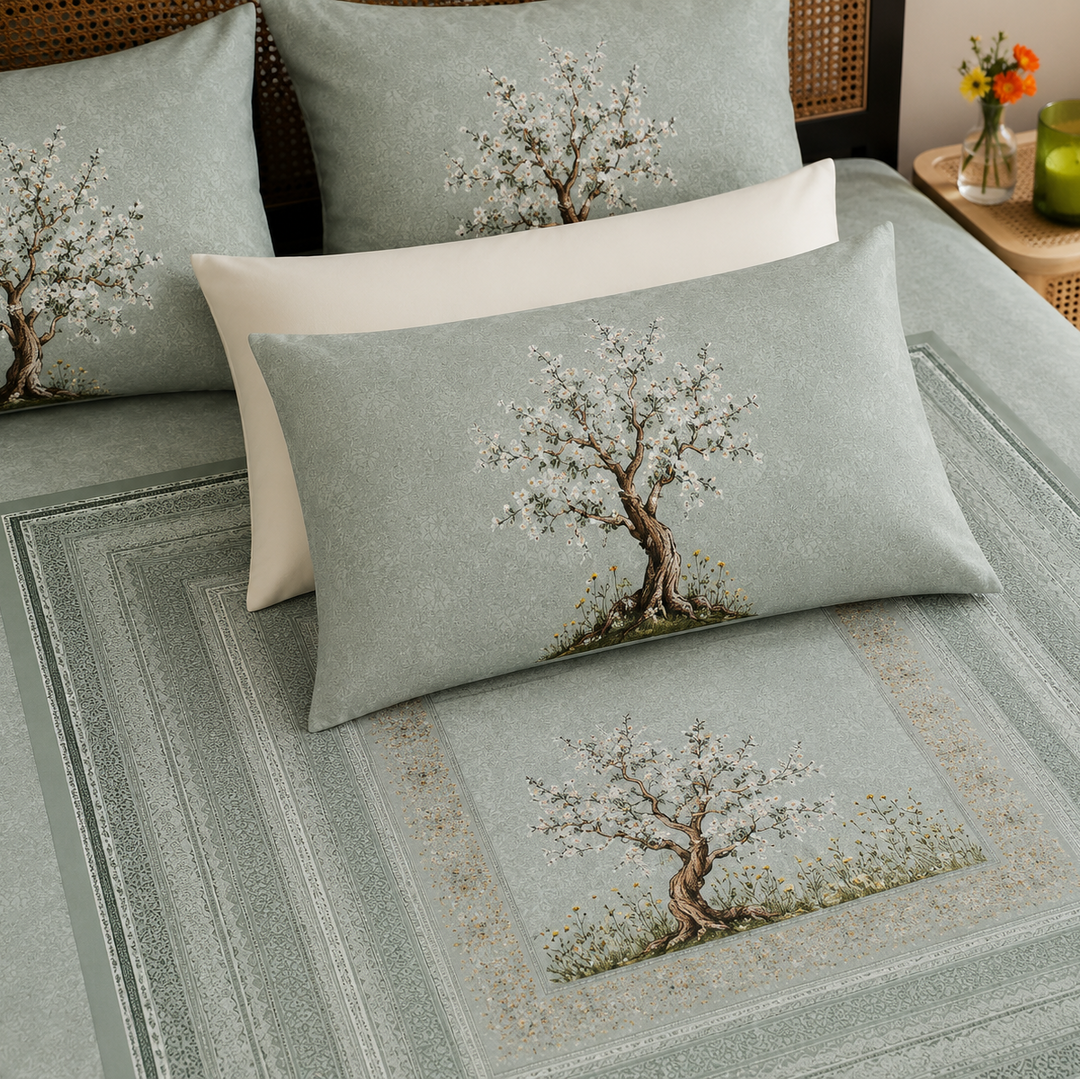 Madhuban Cotton King Bedsheet - 250 TC