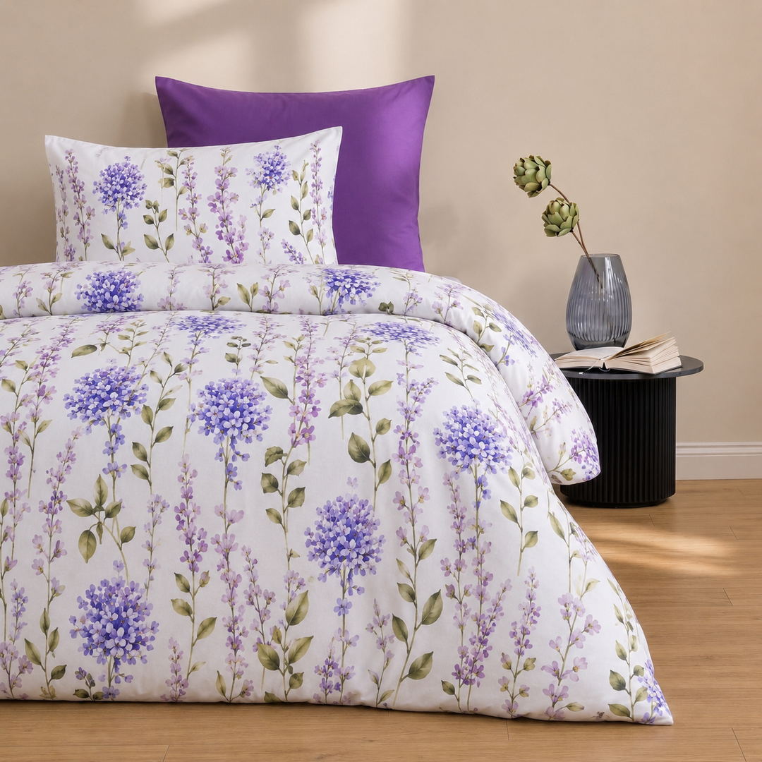 Modern Stem Cotton King Bedsheet