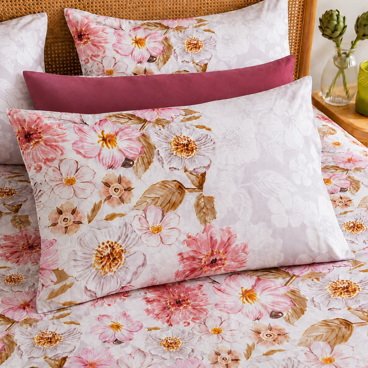 Bloom & Grace Cotton King Bedsheet - 250 TC