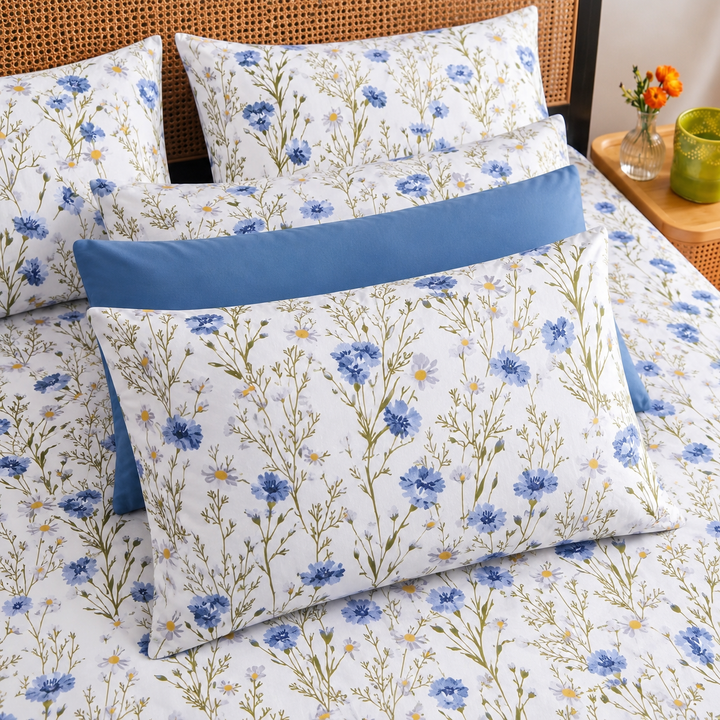 Colorwave Cotton King Bedsheet - 250 TC