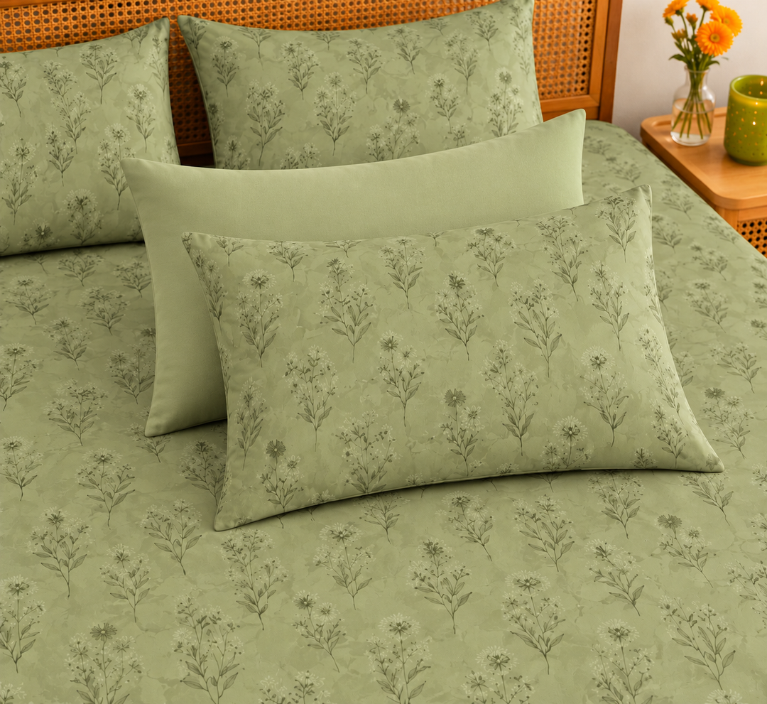 Kalpavriksha Cotton King Bedsheet - 250 TC