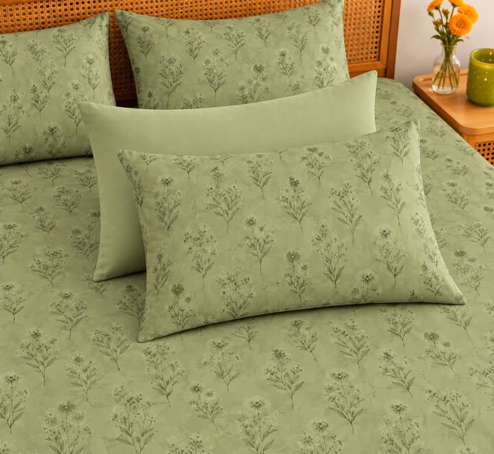 Kalpavriksha Cotton King Bedsheet - 250 TC