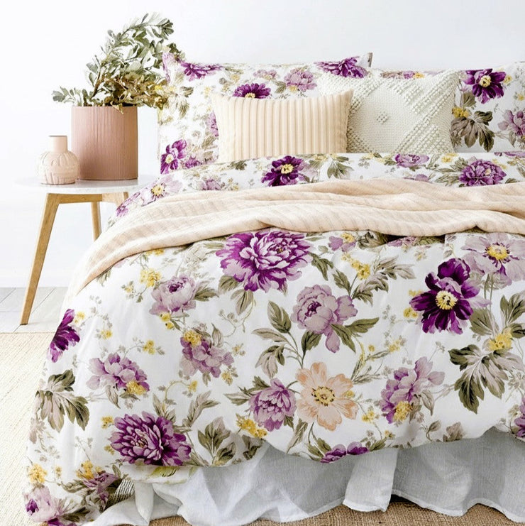 Bloom Monsoon Cotton King Bedsheet - 250 TC