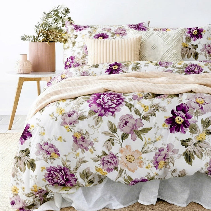 Bloom Monsoon Cotton King Elastic Fitted King Bedsheet