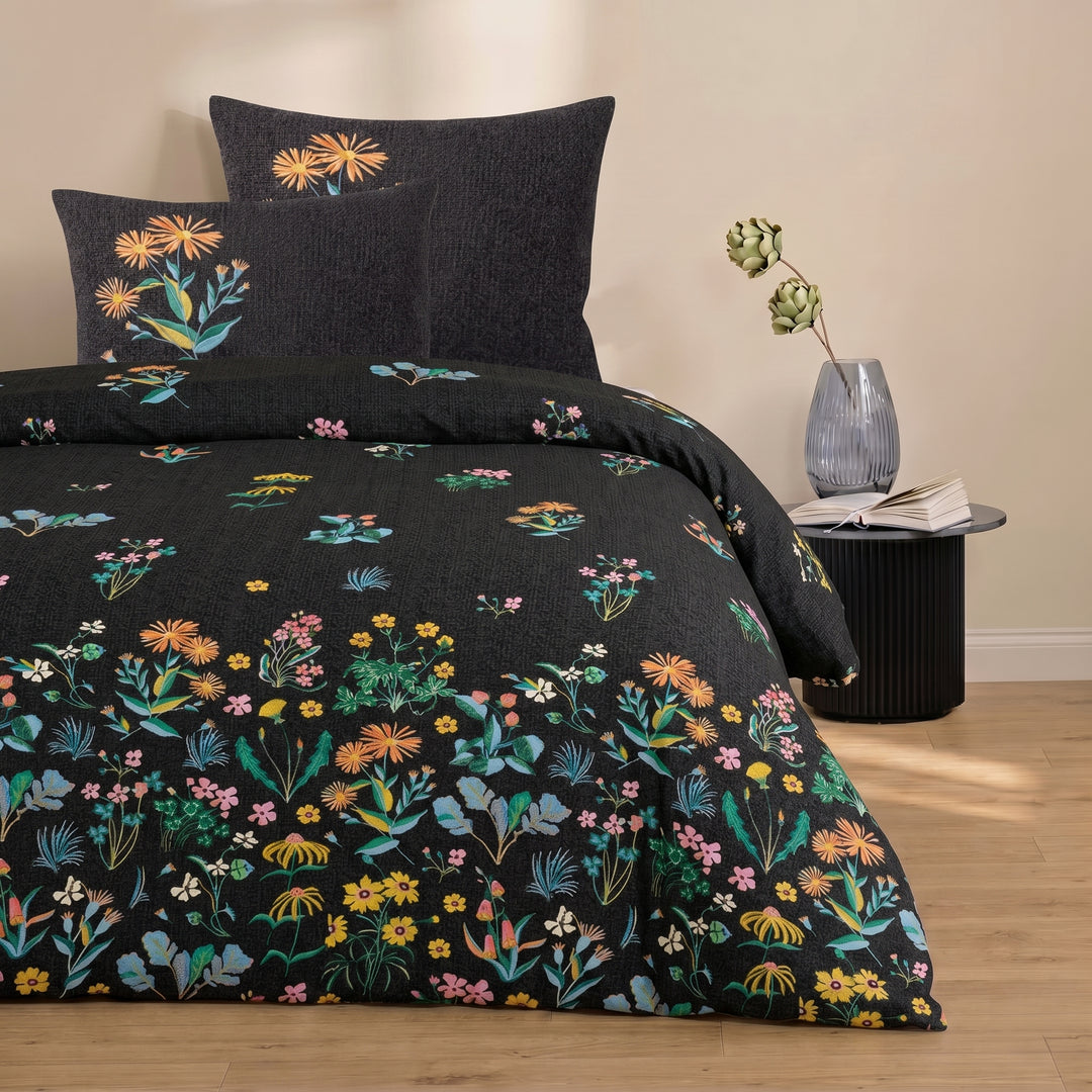 Night Garden Cotton King Bedsheet - 250 TC