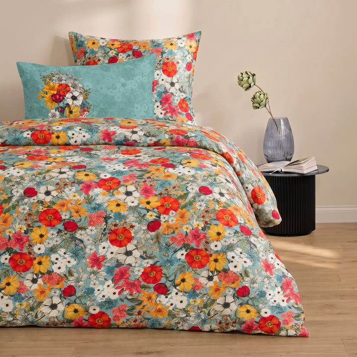 Bloomscape Cotton King Bedsheet - 250 TC