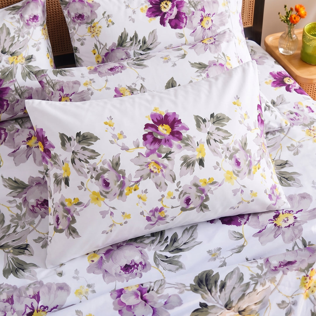 Bloom Monsoon Cotton King Bedsheet - 250 TC