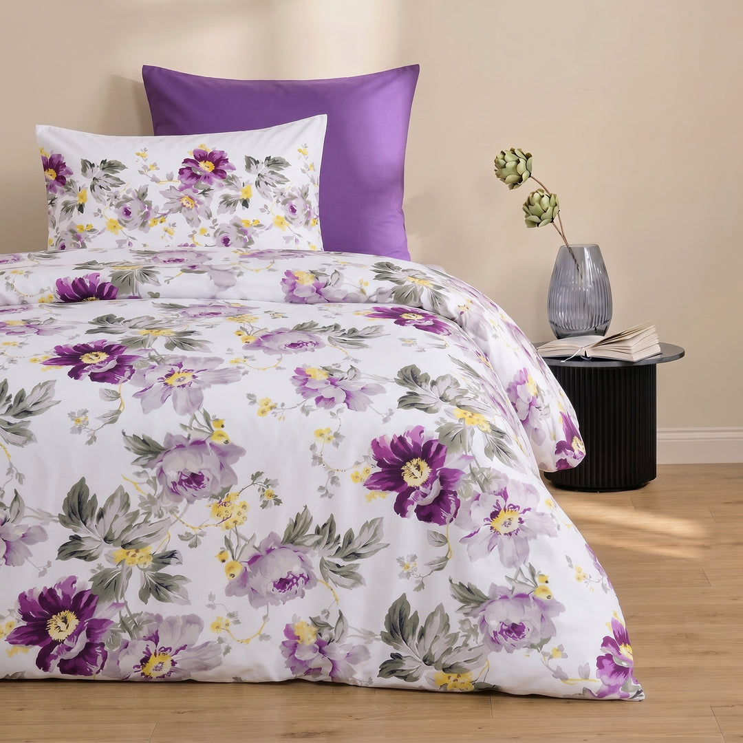 Bloom Monsoon Cotton King Bedsheet - 250 TC