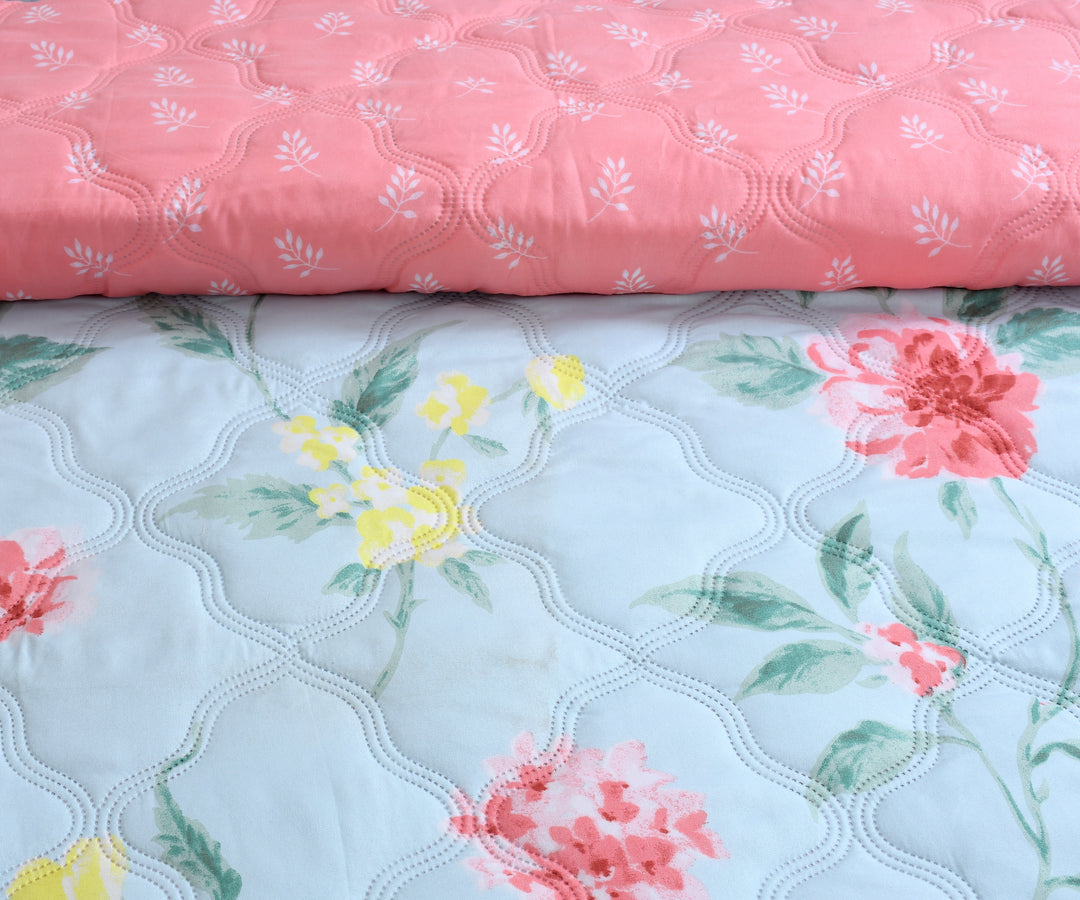 Bare Earth 180 GSM AC Room Reversible Double Bed Comforter
