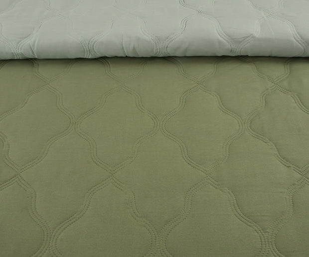 Tree Solid 180 GSM AC Room Reversible Double Bed Comforter