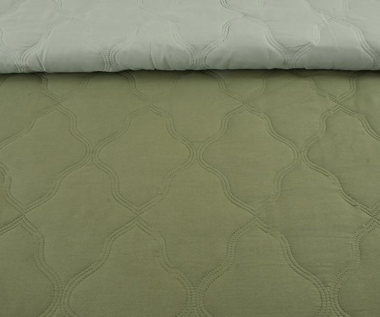 Tree Solid 180 GSM AC Room Reversible Double Bed Comforter
