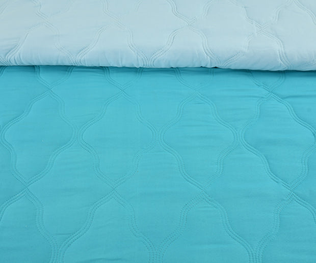 Ocean Solid 180 GSM AC Room Reversible Double Bed Comforter