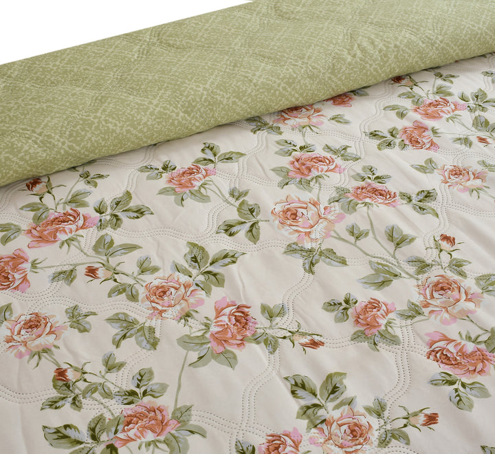 Fairy Garden Comforter 180 GSM AC Room Reversible Single Bed Comforter