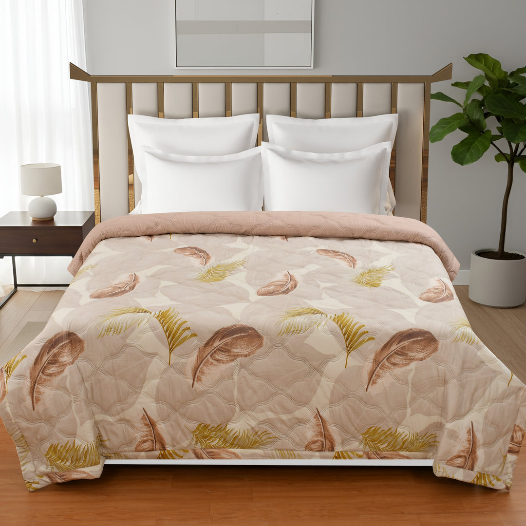 Feather Garden Comforter 180 GSM AC Room Reversible Single Bed Comforter