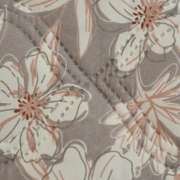 Ash Flowers 180 GSM AC Room Reversible Double Bed Comforter