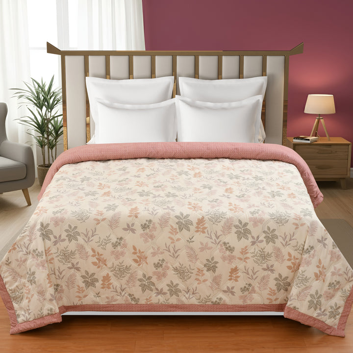 Colors Bloom Cotton Blend Elastic Fitted King Bedding Set