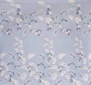 Serene Palm Bloom Cotton Blend Elastic Fitted King Bedsheet