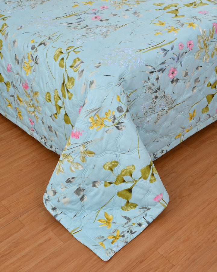 Goa Bliss Cotton Blend Elastic Fitted King Bedding Set