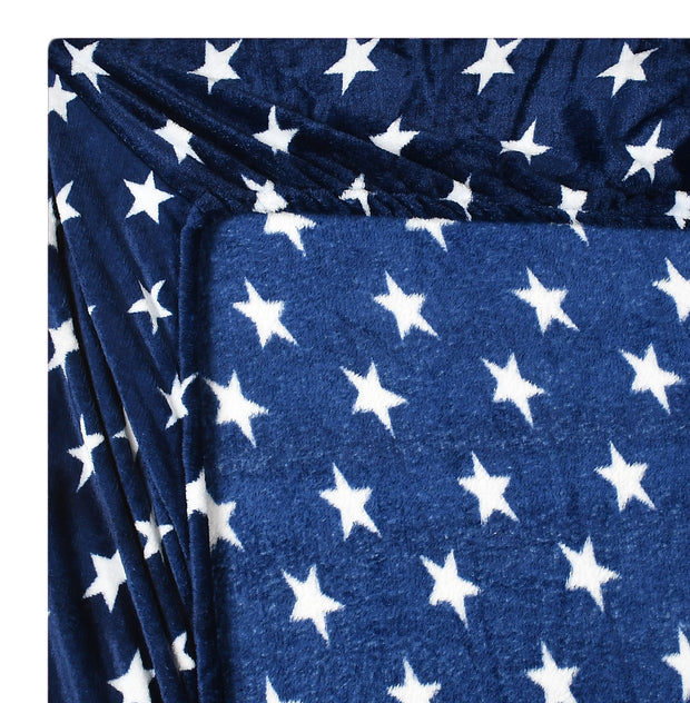 Royal Star Warm Winter Flannel Fitted King Bedsheet