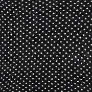 Black Star Warm Winter Flannel Fitted King Bedsheet