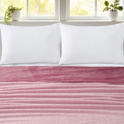 Sherpa California King Size Reversible 2in1 Blanket - Pink