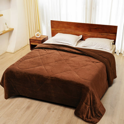 Luxury Ultra Warm Winter Blanket - COFFEE