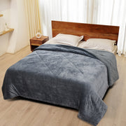 Luxury Ultra Warm Winter Blanket - CHARCOAL