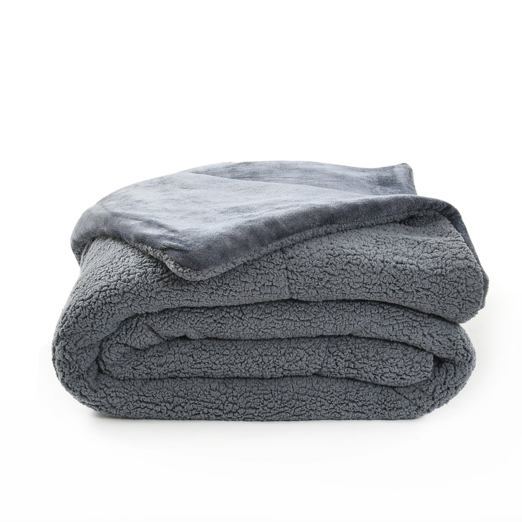 Luxury Ultra Warm Winter Blanket - CHARCOAL