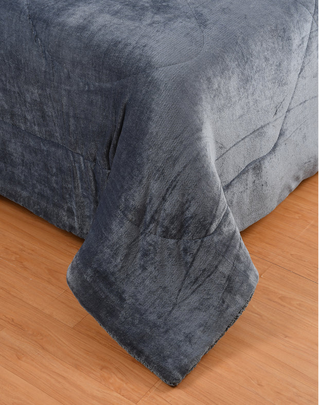 Luxury Ultra Warm Winter Blanket - CHARCOAL