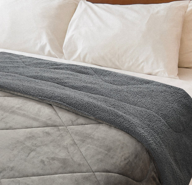 Luxury Ultra Warm Winter Blanket - GREY