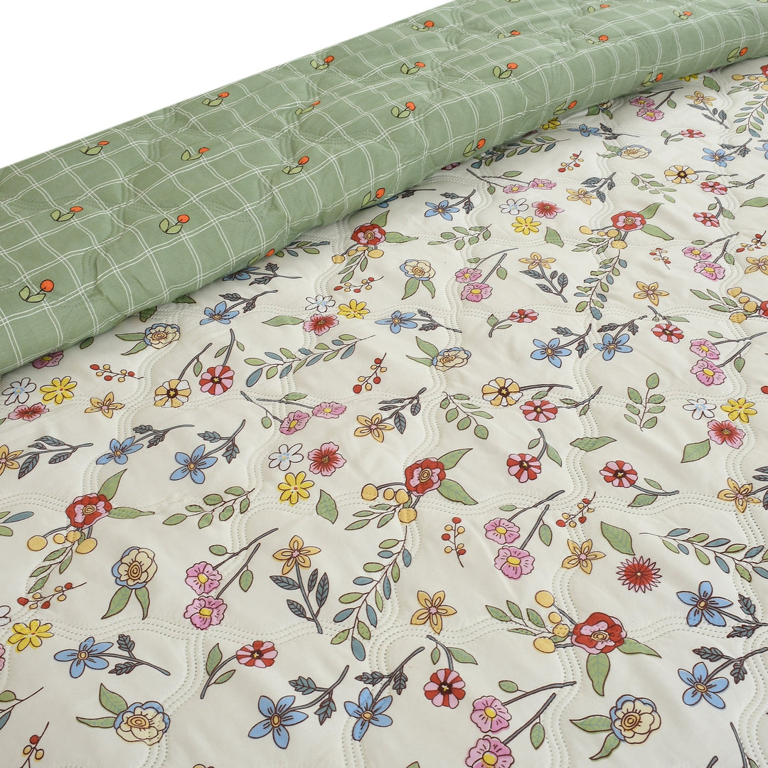 Dream Nest Comforter 180 GSM AC Room Reversible Single Bed Comforter