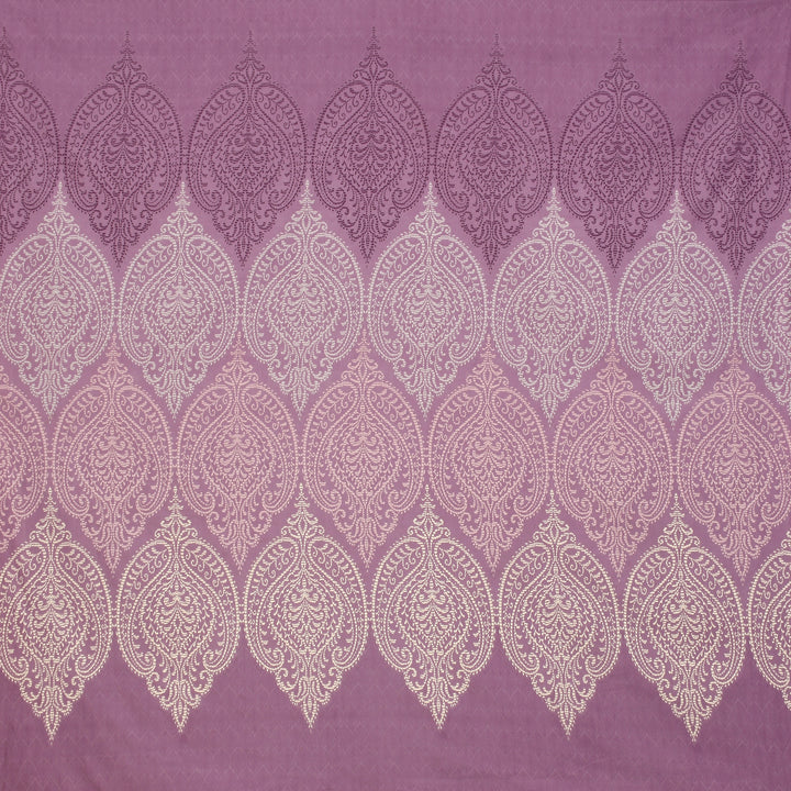 Ogee Lavender Cotton Blend Elastic Fitted King Bedsheet