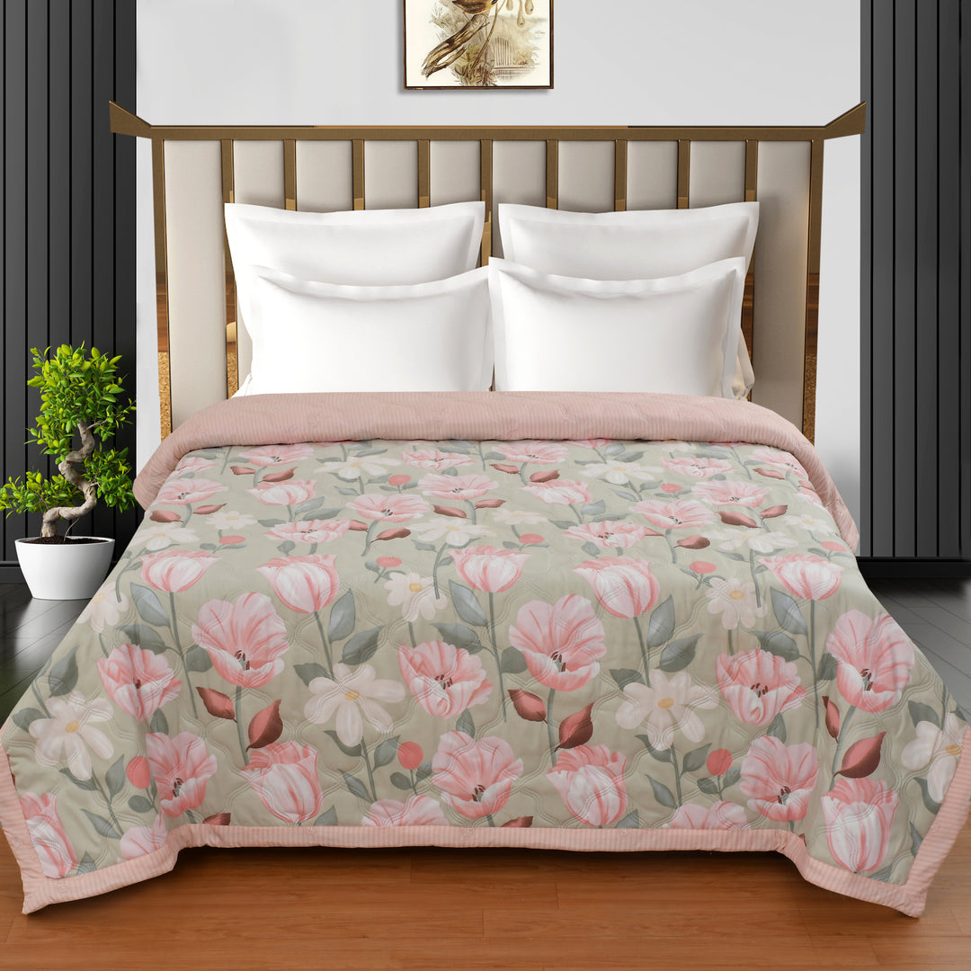 Tulip Dream Comforter 180 GSM AC Room Reversible Double Bed Comforter