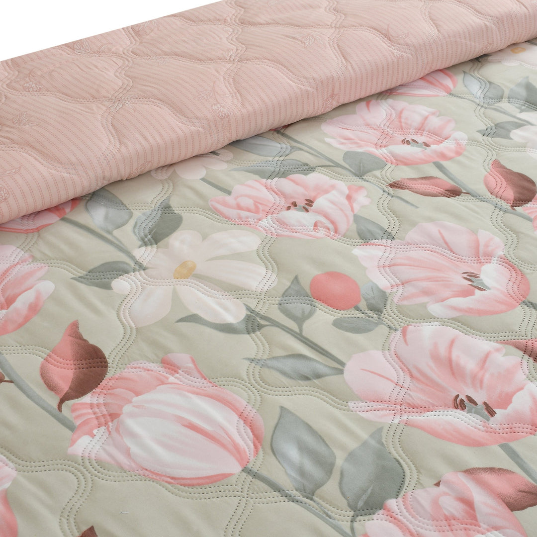 Tulip Dream Comforter 180 GSM AC Room Reversible Double Bed Comforter