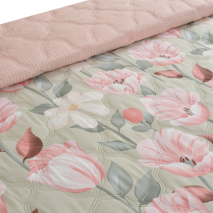 Tulip Dream Comforter 180 GSM AC Room Reversible Double Bed Comforter