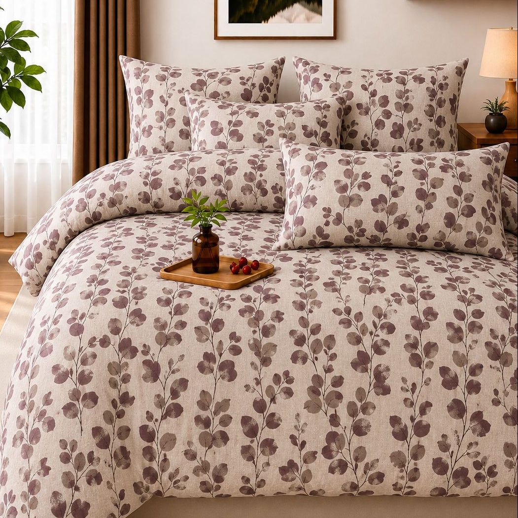 Hazel Grove 210 TC Cotton Blend Flat King Bedsheet